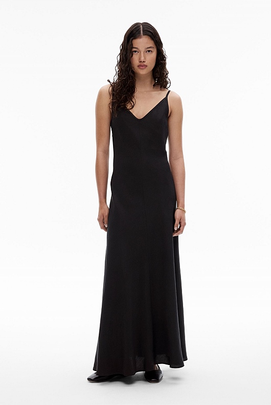 Maxi slip dress best sale