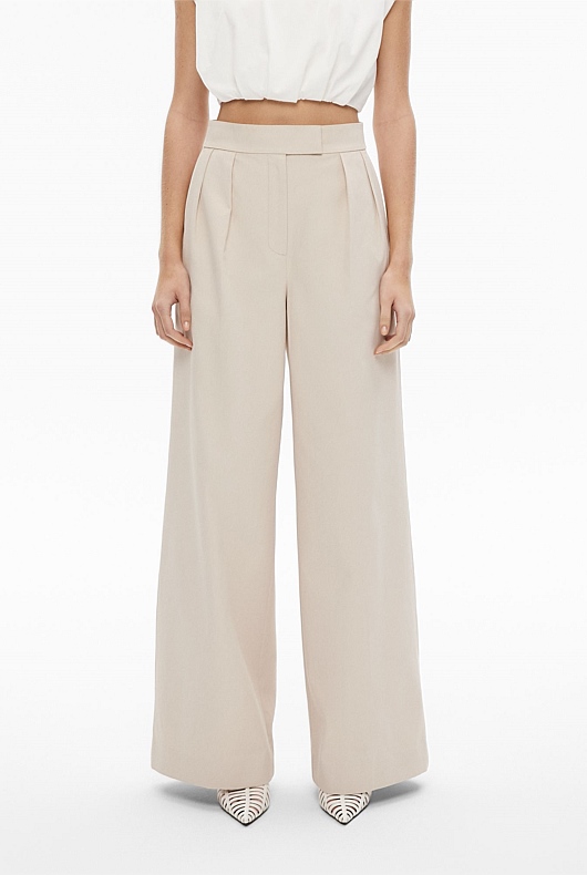 Waisted Pleat Trouser