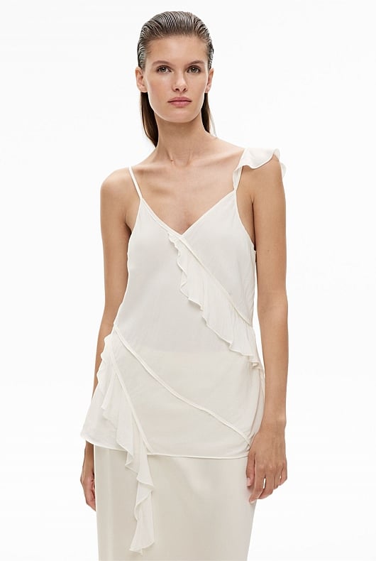 Ruffle Trim Camisole