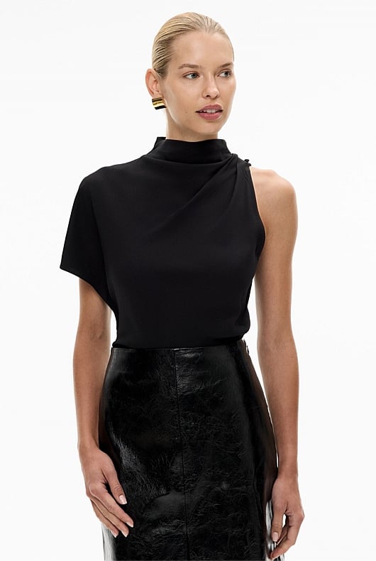 Asymmetric Drape Top