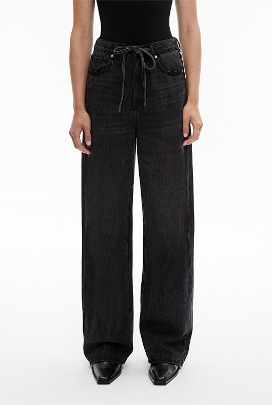 Drawcord Denim Jean