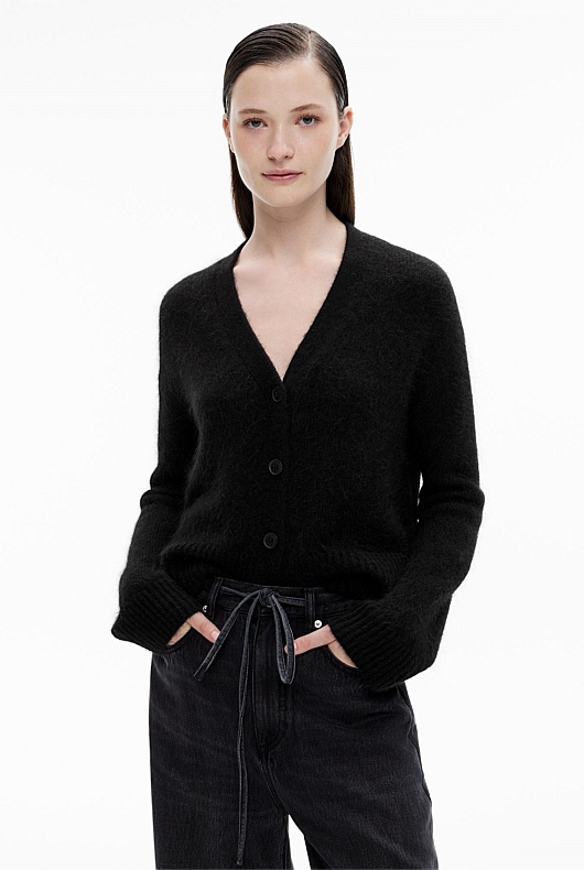 Fluffy Boxy Cardigan