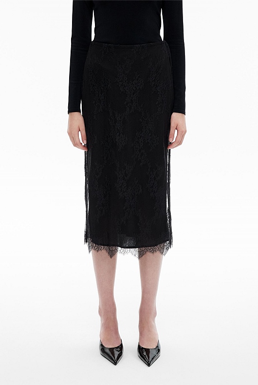 Layered Lace Skirt