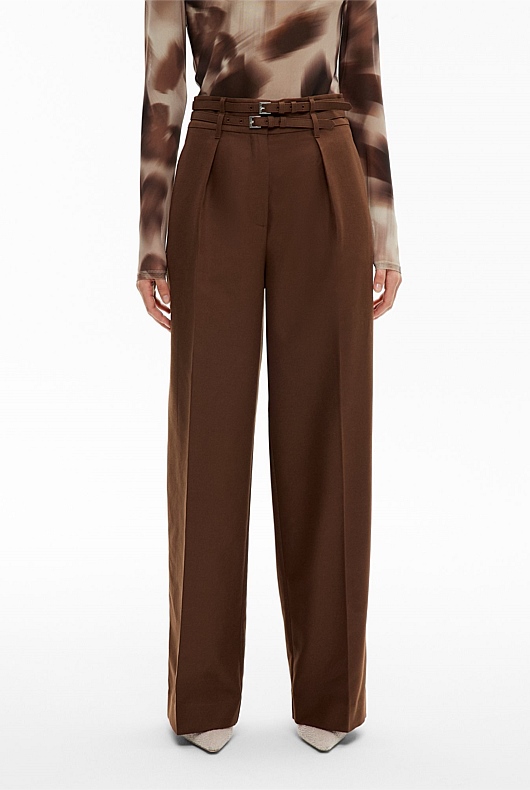 Double Belt Pants