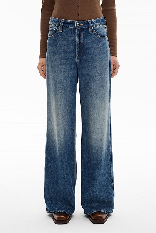 Slouch Denim Jeans
