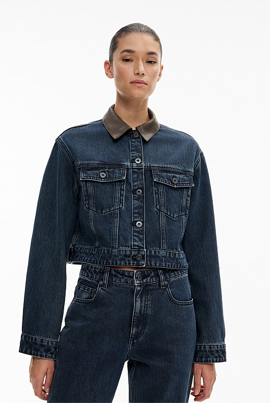 Contrast Denim Jacket