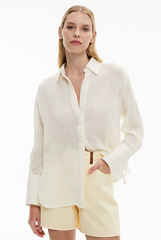 Tie Cuff Shirt