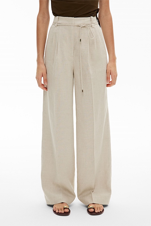Fine Belt Pants
