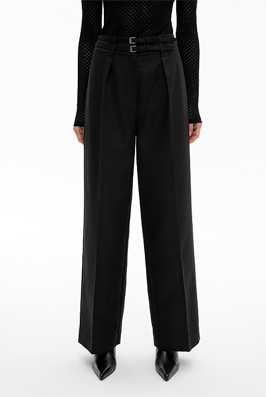 Double Belt Pants
