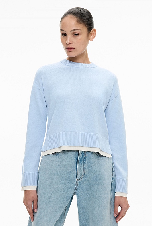 Double Trim Knit