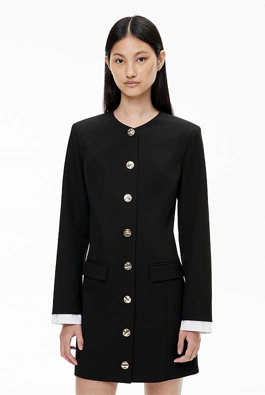 Button Detail Dress