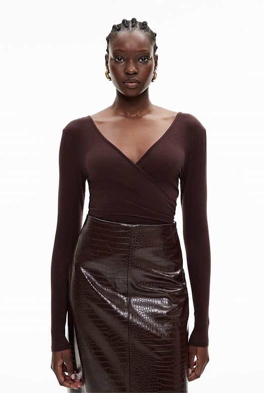 Wrap Detail Top