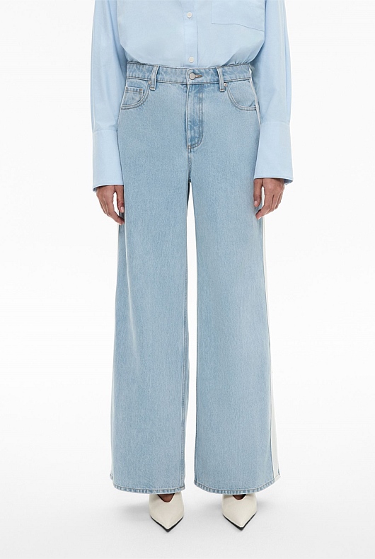 Denim Side Stripe Jeans