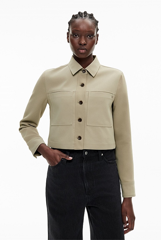 Patch Pocket Shacket