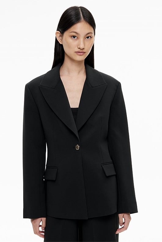 Sculpted Blazer
