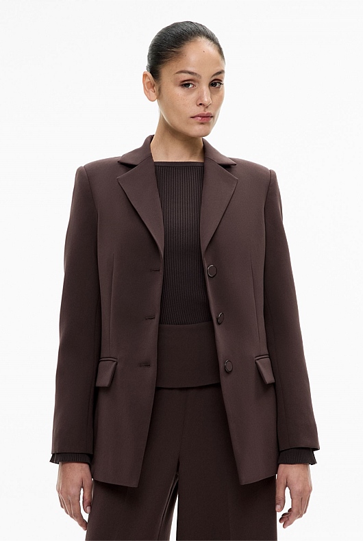 Waist Tab Blazer
