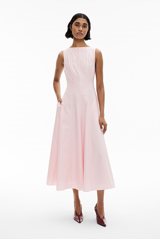 Panelled Midi Dress