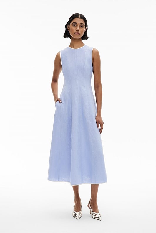 Linen Seam Dress