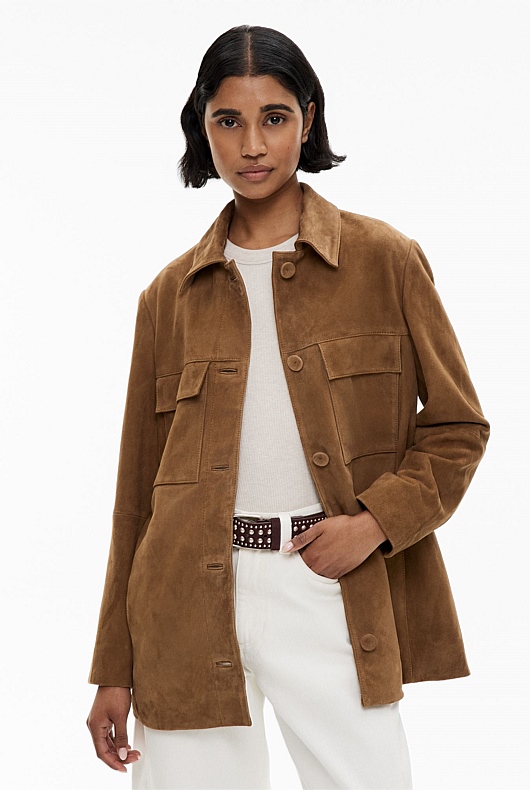 Suede Jacket