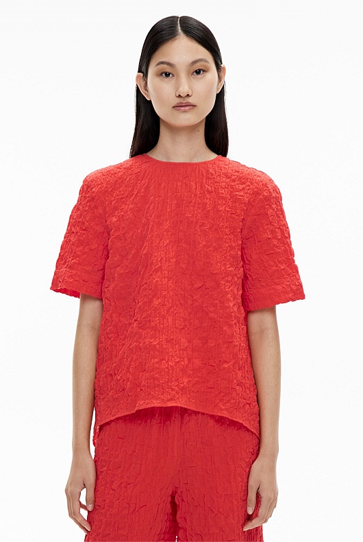 Crinkle T-Shirt