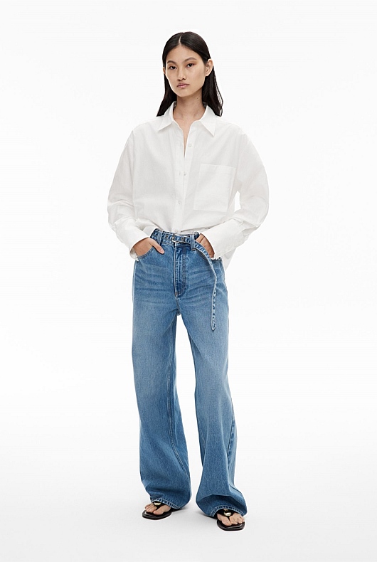 Belt Detail Jeans