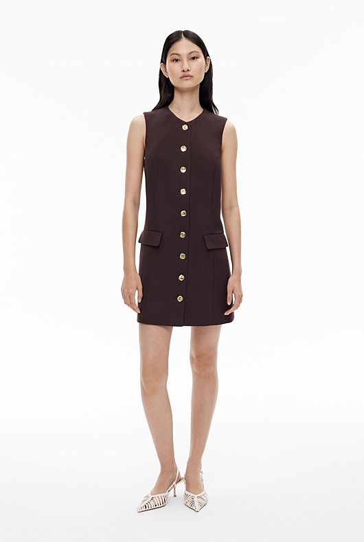 Button Detail Dress