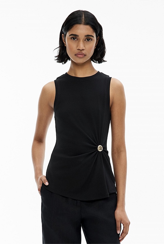 Trim Detail Tank Top