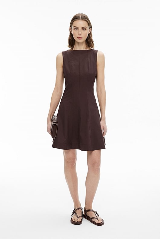 Panelled Mini Dress