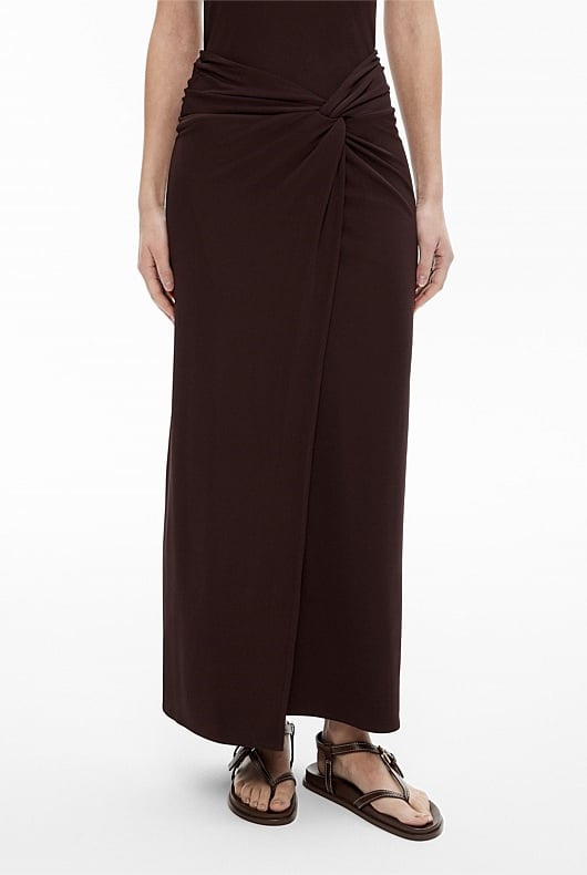 Jersey Twist Skirt