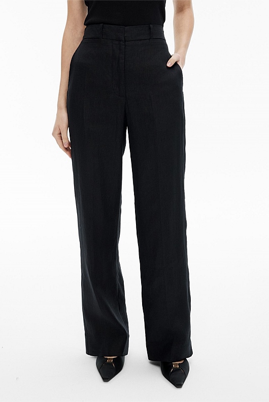 Slim Leg Stitch Pants