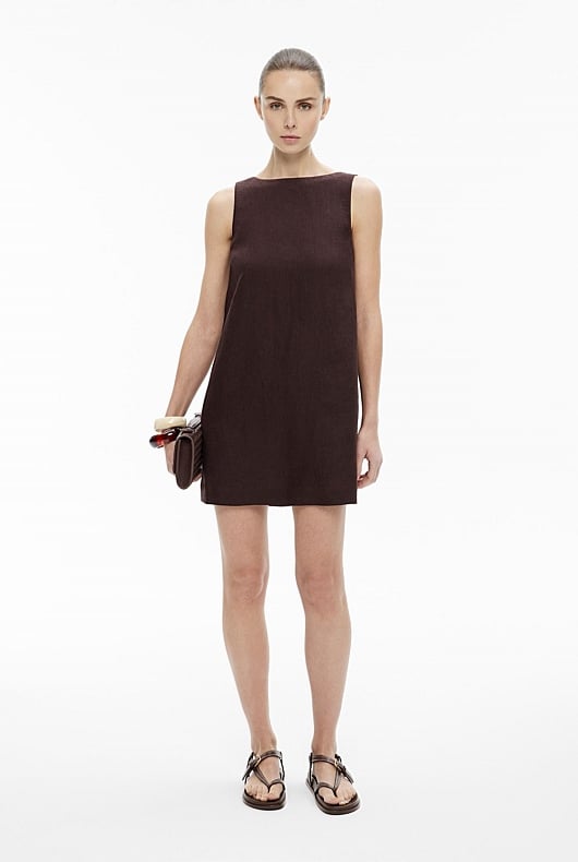 Button Side Dress