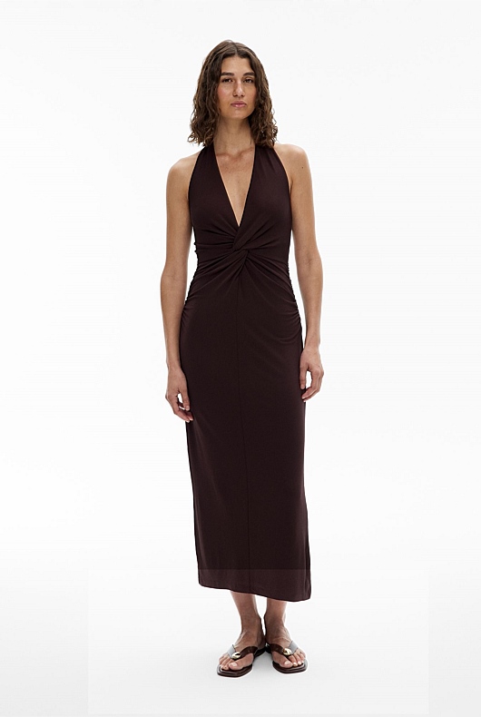 Twist Jersey Dress