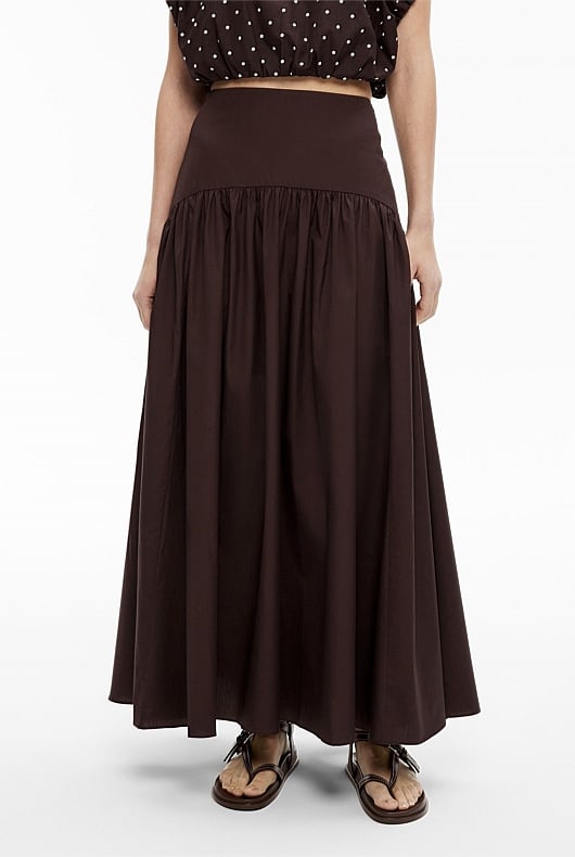 Basque Midi Skirt