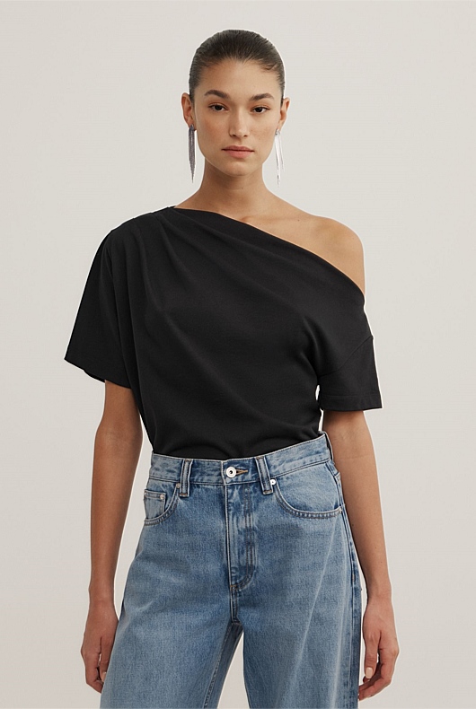 Asymmetric Relaxed T-Shirt