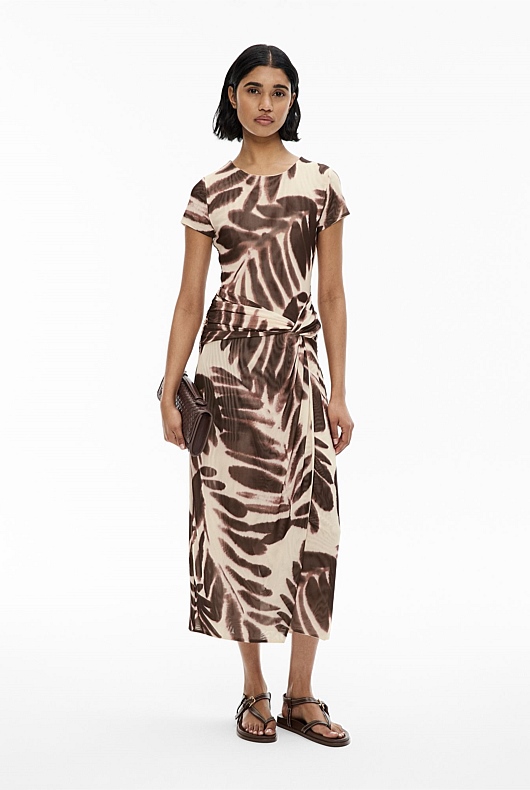 Mesh Knot Dress