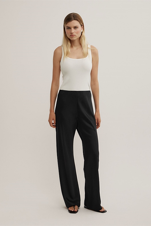 Bias Cut Pants
