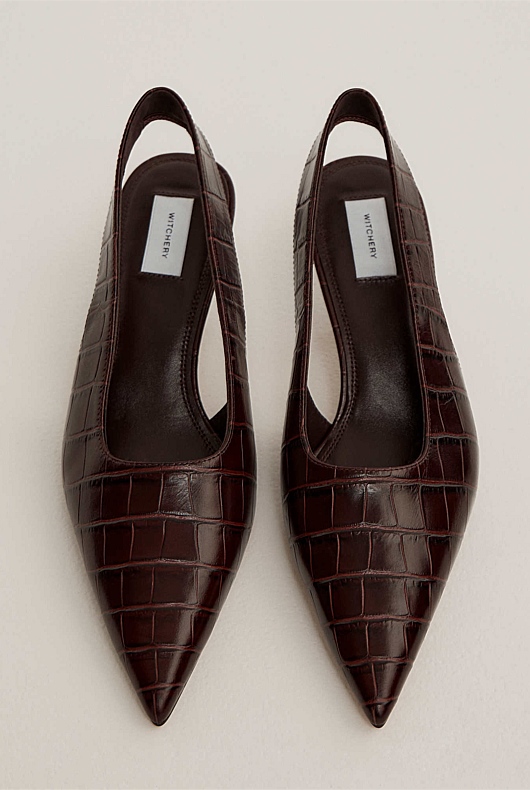 Fleur Textured Heels