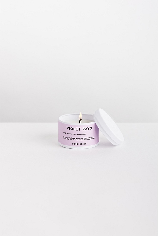Violet Rays - Candle Tin