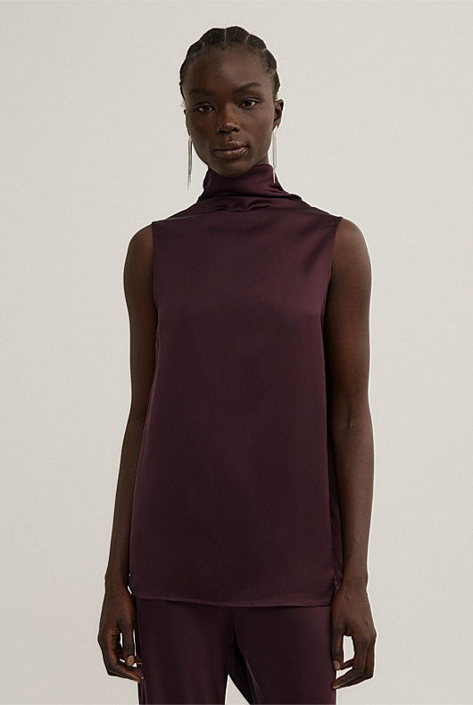 Asymmetric Scarf Top