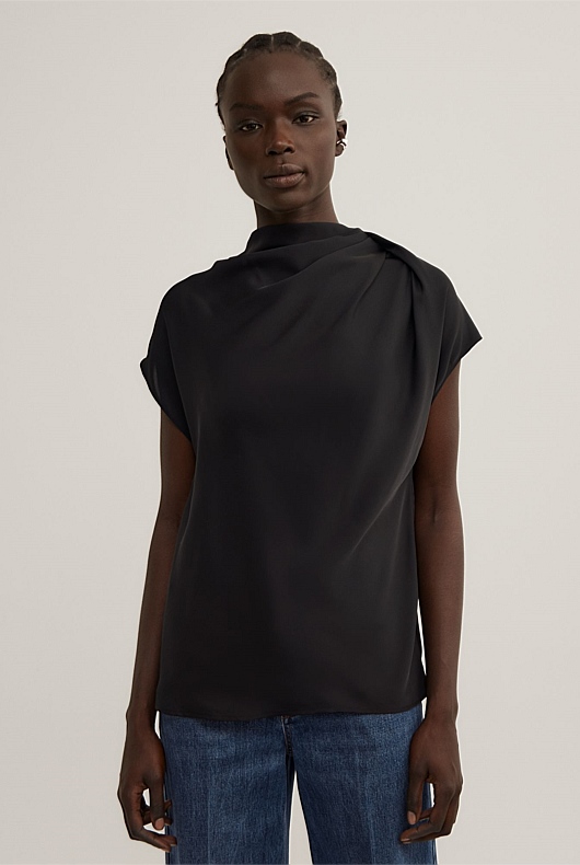 Tuck Shoulder Top