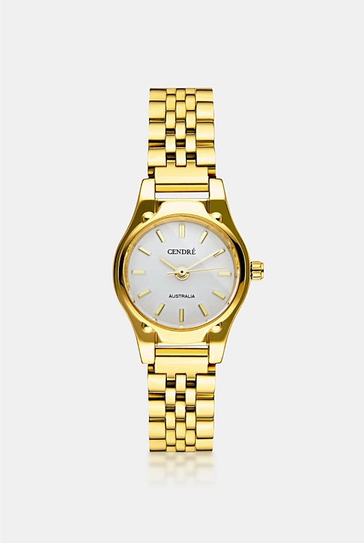 Isobel Watch | White | 18k Gold