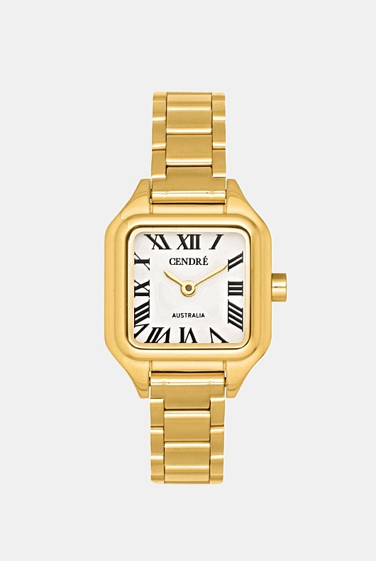 Hugo Watch | White | 18k Gold