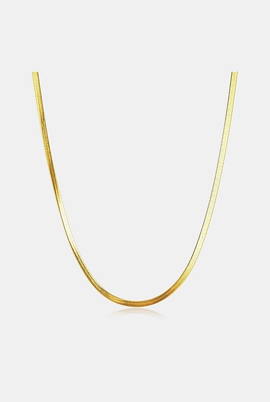 Beau Snake Necklace | 18k Gold