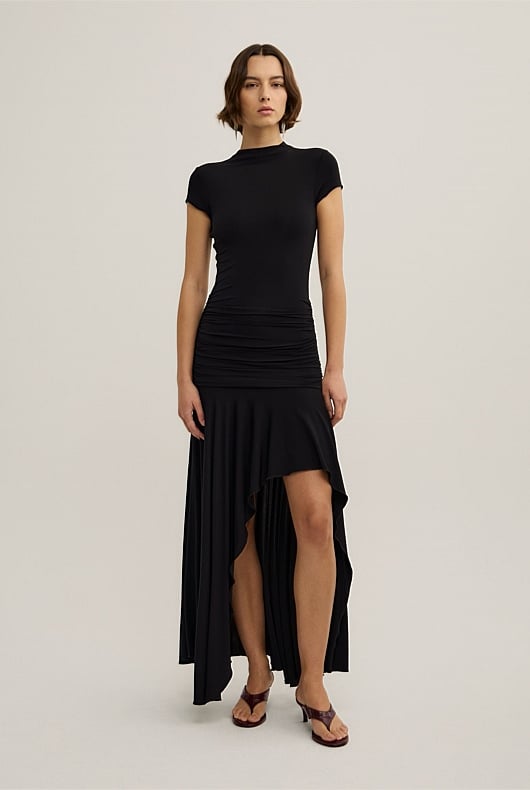 Asymmetric T-Shirt Dress