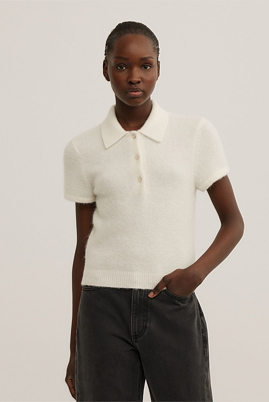 Fluffy Polo T-Shirt