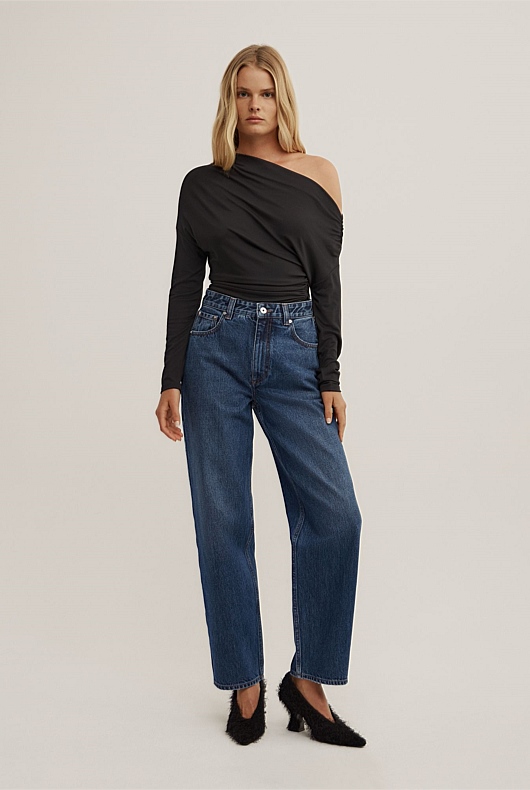 Stovepipe Jeans