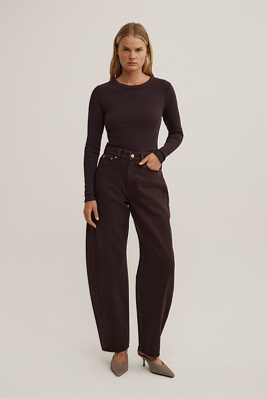 Barrel Leg Jeans