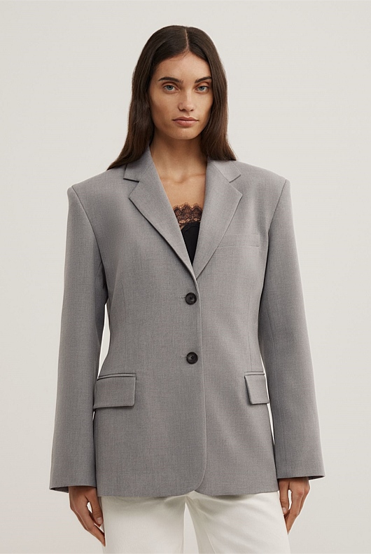 Belted Blazer