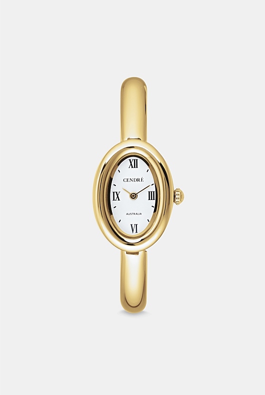 Kate Watch | White | 14k Gold
