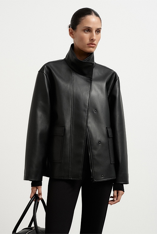 Boxy Biker Jacket